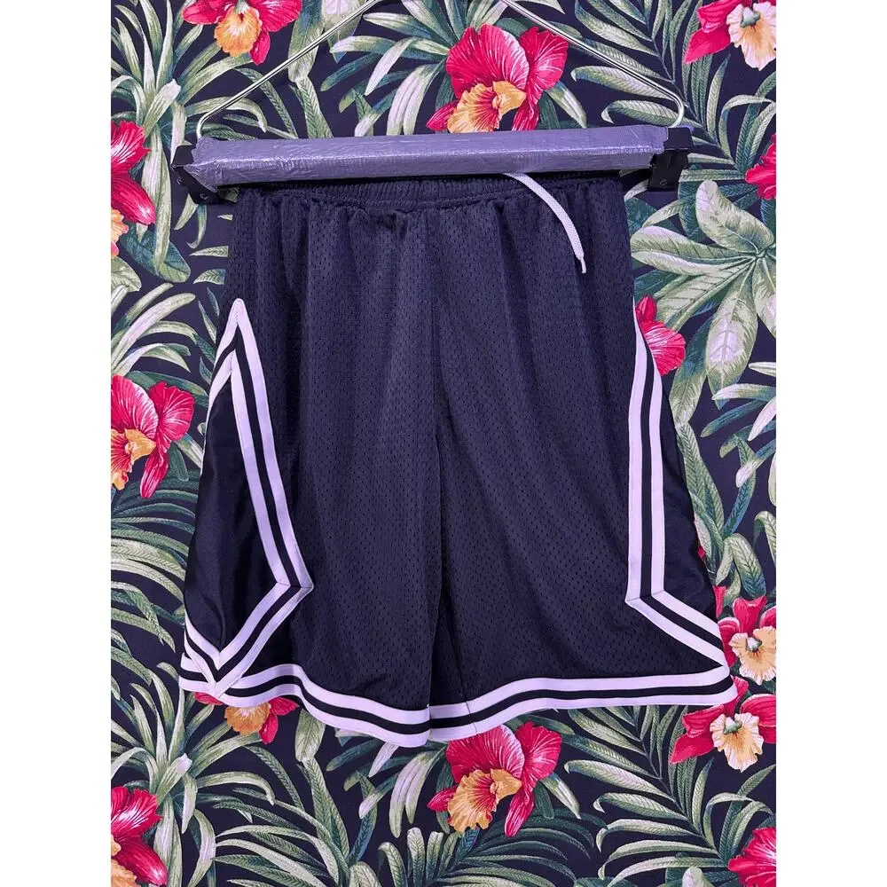 Vintage 20s Tag Nike Diamond Black Shorts Size L 14/16 Youth